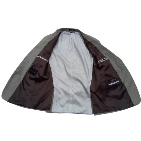 Tommy Hilfiger worsted wool gray blazer sz 38 - Picture 8 of 14